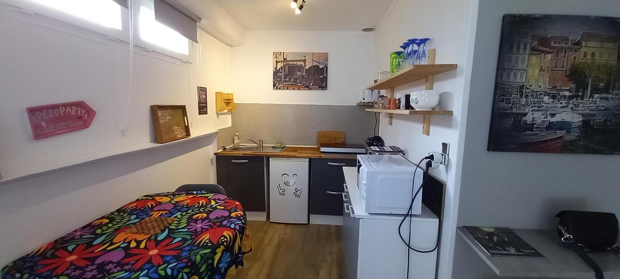 Appartement/Studio Dans Petite Residence Calme 라시오타 외부 사진